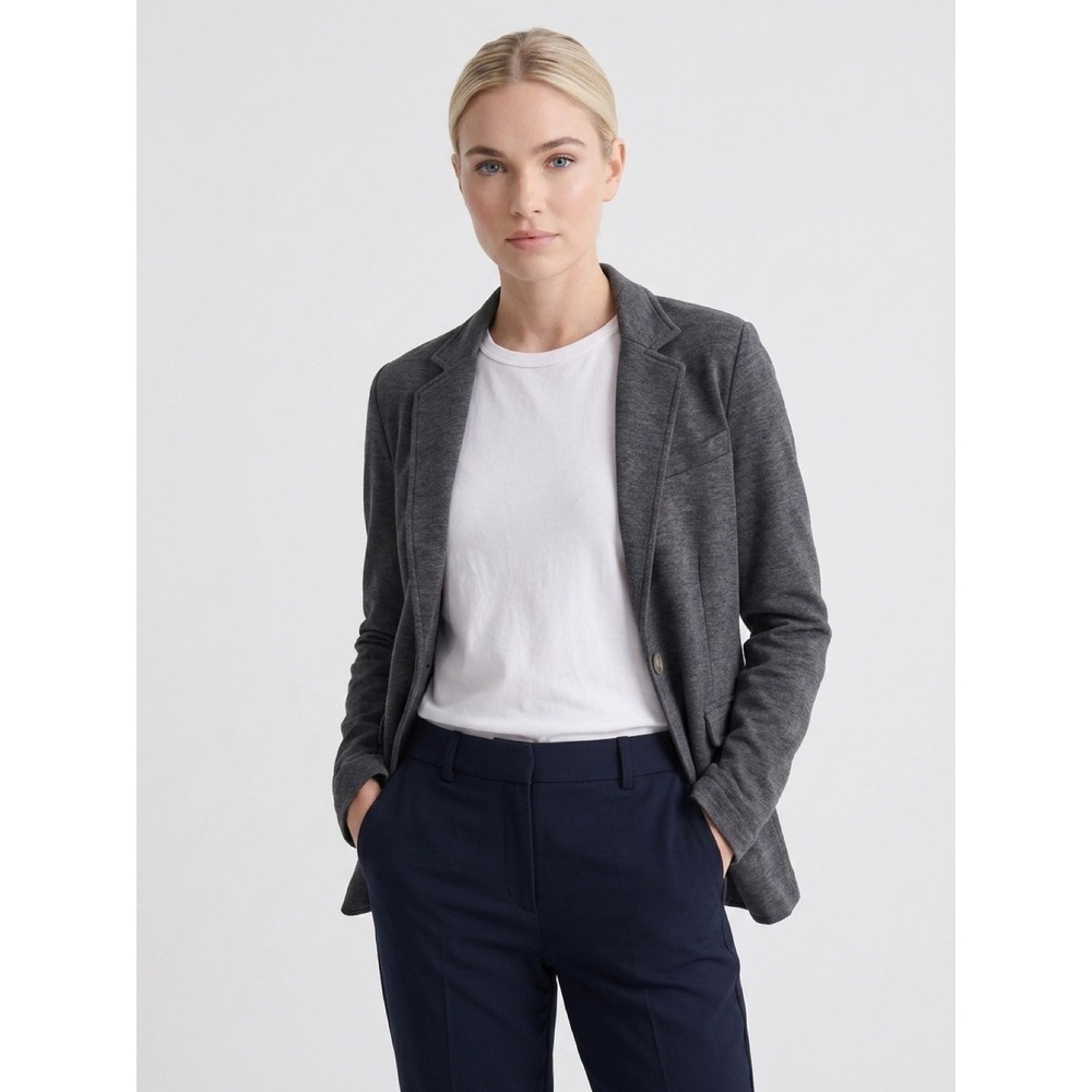 NWT Gray State Blackwash Lightweight Blazer / Size 10 / MSRP $108